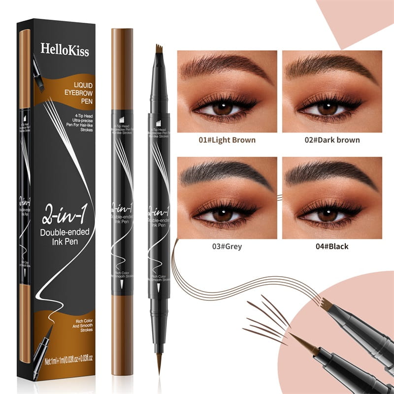 🔥Buy 1 Get 1 Free🔥2-In-1 Waterproof Long-Lasting Eyebrow Pen