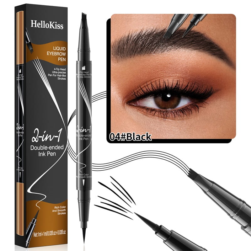 🔥Buy 1 Get 1 Free🔥2-In-1 Waterproof Long-Lasting Eyebrow Pen