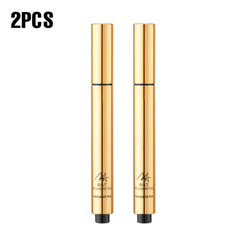 Press-Type Concealer Brush for Covering Dark Circles and Blemishes
