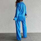 Women's Two-Piece Leopard Print Set