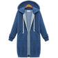 Women's Casual Zip-Up Fleece Hoodie 🧥✨ – Cozy Warm Zip Hoodie, Perfect for Daily Wear & Outdoor Activities