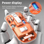 🌟Amazing Universal Mouse!🌟Rechargeable Transparent Shell Bluetooth Wireless Mouse