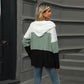 ✨Hot Sale 41% OFF✨Women's Color Block Hooded Sweater