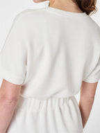 👗Elastic waist T-shirt dress: Slimming, age-defying, perfect for lazy summer vibes! 💐