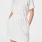 👗Elastic waist T-shirt dress: Slimming, age-defying, perfect for lazy summer vibes! 💐
