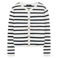 🔥Best seller 52% OFF💕【Elegant and self-confident】Women’s Trendy Striped Cardigan Sweater with Pockets