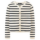🔥Best seller 52% OFF💕【Elegant and self-confident】Women’s Trendy Striped Cardigan Sweater with Pockets