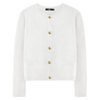 🔥Best seller 52% OFF💕【Elegant and self-confident】Women’s Trendy Striped Cardigan Sweater with Pockets