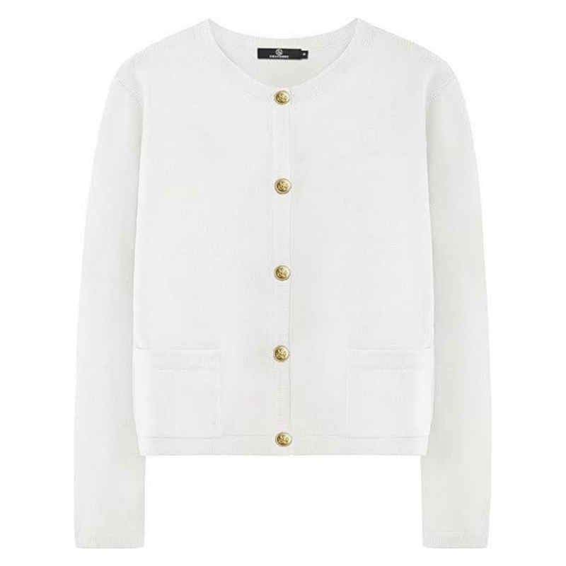 🔥Best seller 52% OFF💕【Elegant and self-confident】Women’s Trendy Striped Cardigan Sweater with Pockets