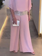 ✨Flash Sale! Sequin Color - Block Ensemble: Effortlessly Chic & Elegantly Styled