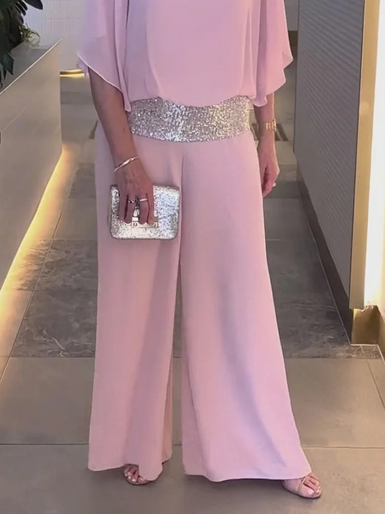 ✨Flash Sale! Sequin Color - Block Ensemble: Effortlessly Chic & Elegantly Styled