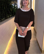 ✨Flash Sale! Sequin Color - Block Ensemble: Effortlessly Chic & Elegantly Styled