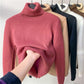 🔥New Year Specials 40% OFF🎁Winter fleece thick knitted bottoming shirt