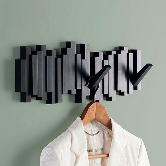 🔥All one price💖Creative Wall Mounted Coat Rack with Retractable Pegs