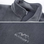 Soft Thickened Warm Full Zipper Jacket