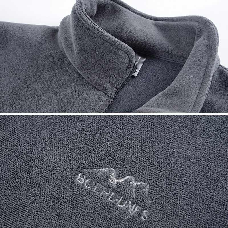 Soft Thickened Warm Full Zipper Jacket