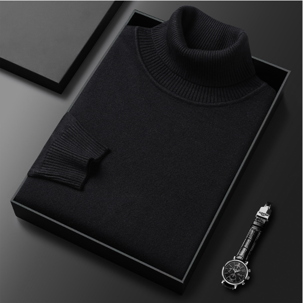 🧵 50% OFF NOW! ✨ Men's Premium Cashmere Sweater - Buttery Soft & Breathable, Versatile Style for Office or Casual Wear 🍂📦