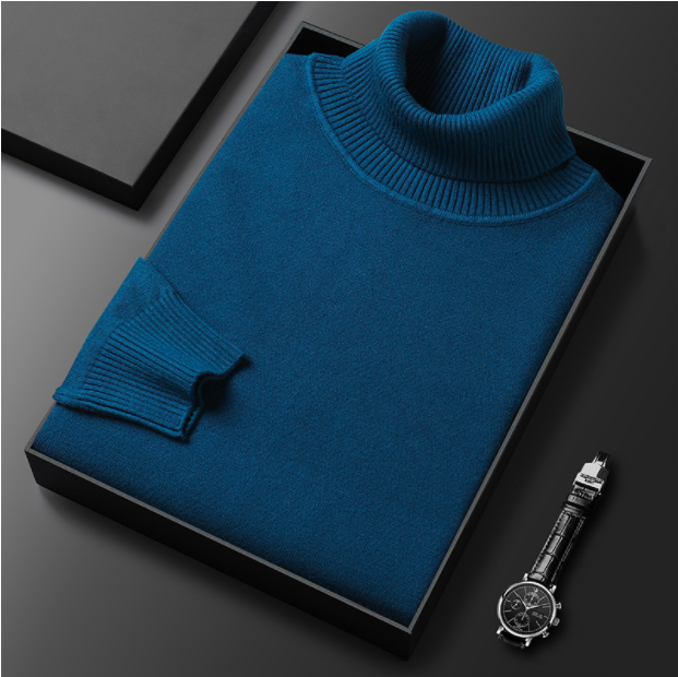 🧵 50% OFF NOW! ✨ Men's Premium Cashmere Sweater - Buttery Soft & Breathable, Versatile Style for Office or Casual Wear 🍂📦