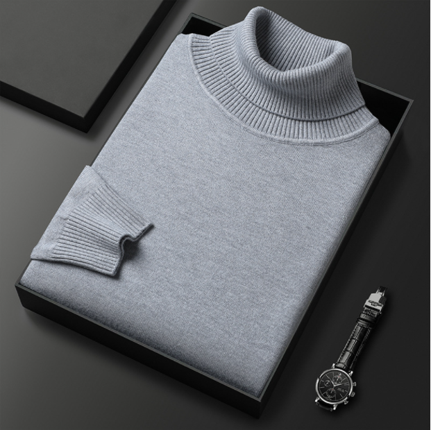 🧵 50% OFF NOW! ✨ Men's Premium Cashmere Sweater - Buttery Soft & Breathable, Versatile Style for Office or Casual Wear 🍂📦