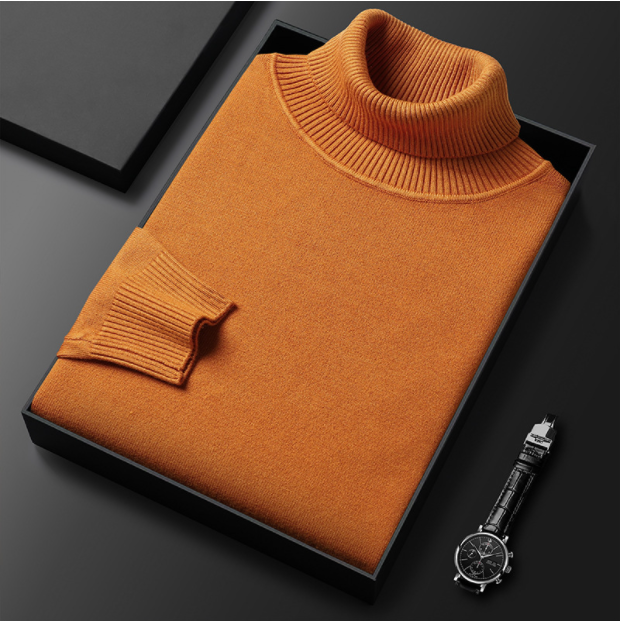 🧵 50% OFF NOW! ✨ Men's Premium Cashmere Sweater - Buttery Soft & Breathable, Versatile Style for Office or Casual Wear 🍂📦