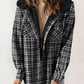 Autumn and Winter Series 54% OFF❄️Women's Winter Trendy Plaid Hooded Jacket💖