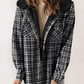 Autumn and Winter Series 54% OFF❄️Women's Winter Trendy Plaid Hooded Jacket💖
