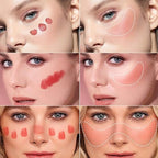 Smooth Liquid Face Blush with Air Cushion - Your All - in - One Makeup Must - Have