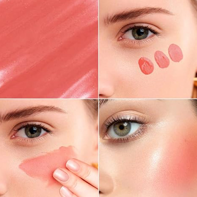 Smooth Liquid Face Blush with Air Cushion - Your All - in - One Makeup Must - Have