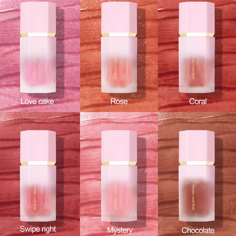Smooth Liquid Face Blush with Air Cushion - Your All - in - One Makeup Must - Have