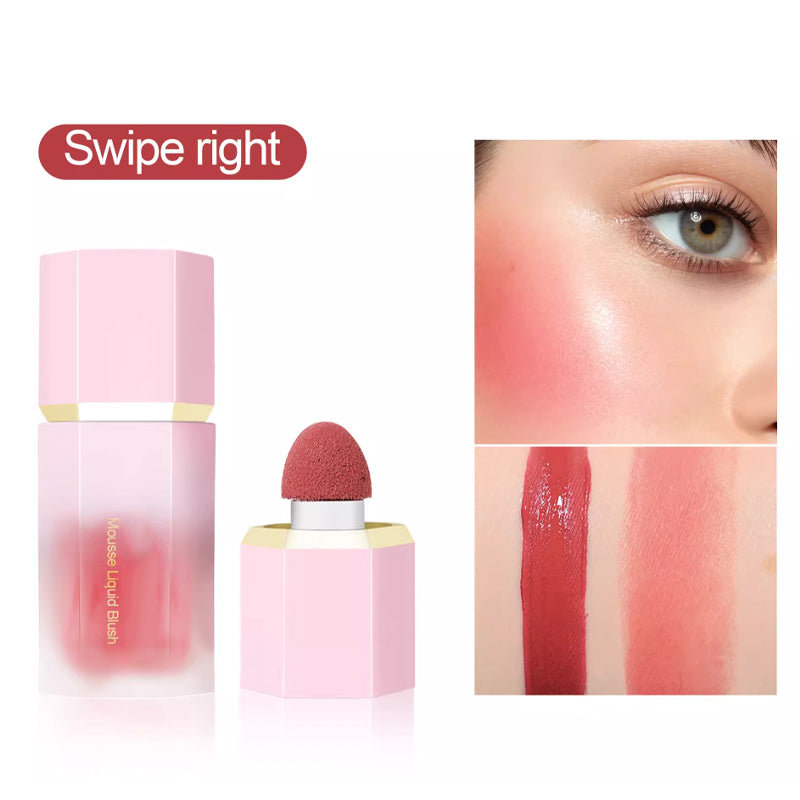 Smooth Liquid Face Blush with Air Cushion - Your All - in - One Makeup Must - Have
