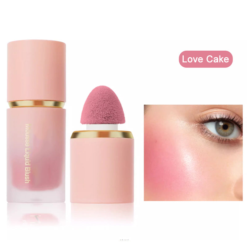 Smooth Liquid Face Blush with Air Cushion - Your All - in - One Makeup Must - Have