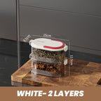 🔥Limited time 50% off🔥Multi-layer Sealed Spice Organizer