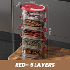 🔥Limited time 50% off🔥Multi-layer Sealed Spice Organizer
