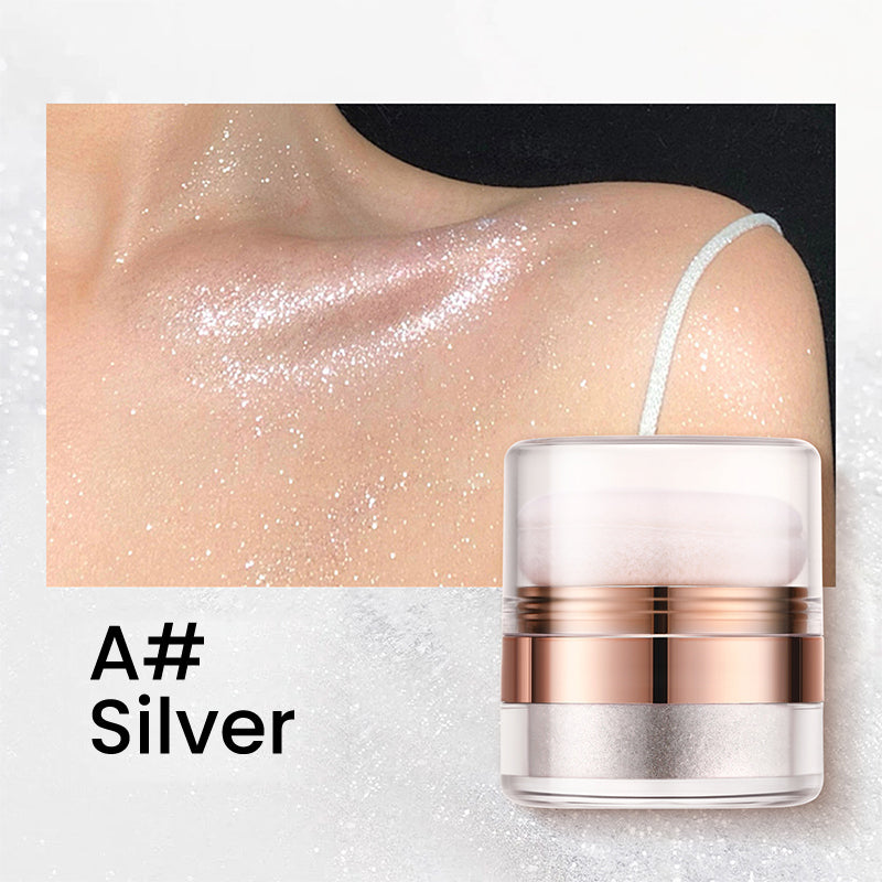 ✨Hot Sale✨Instant Retouch Body Highlight Powder with Powder Pad