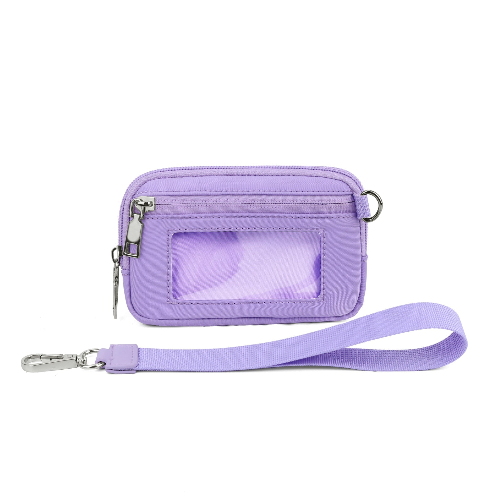 Portable Wristlet Wallet for Bank Card and Coin