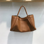 Super Large Capacity 👜 Women's PU Leather Tote Bag with Matching Purse