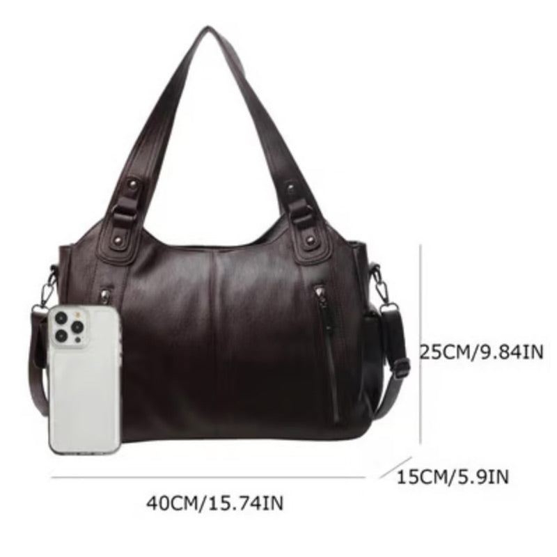 💖Limited Sale 50% OFF💖Punk Style Studded Embellished Tote Bag