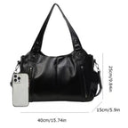 💖Limited Sale 50% OFF💖Punk Style Studded Embellished Tote Bag