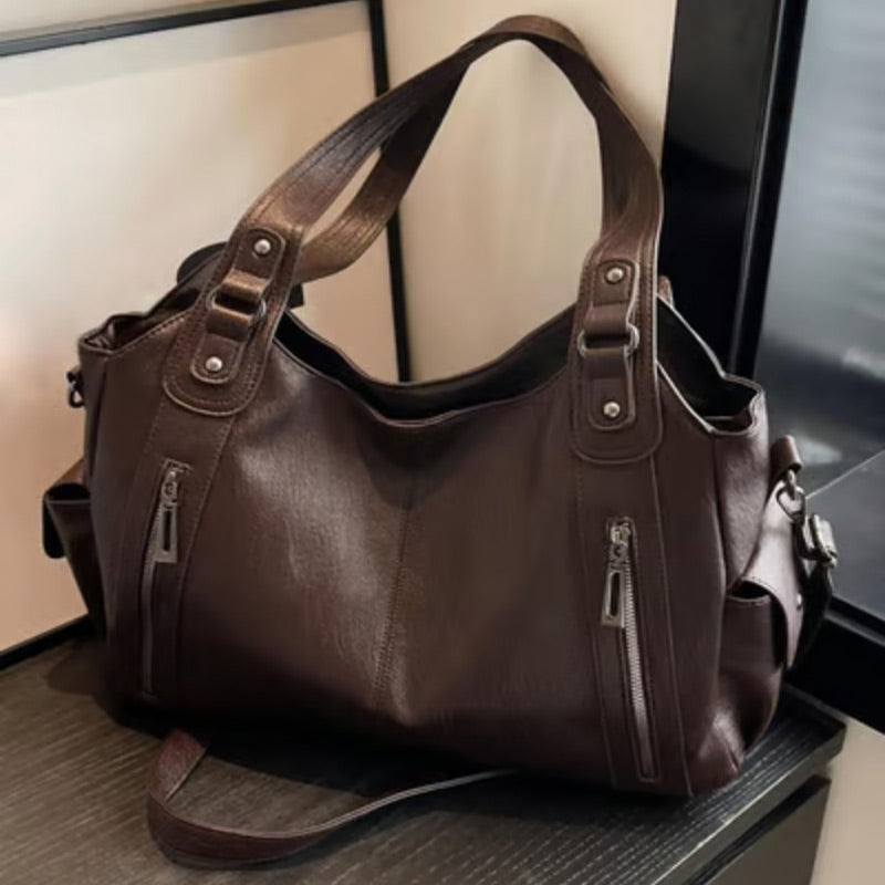 💖Limited Sale 50% OFF💖Punk Style Studded Embellished Tote Bag