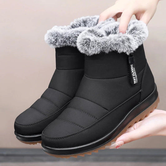 Winter -hostile warm cotton boots of women winter festival