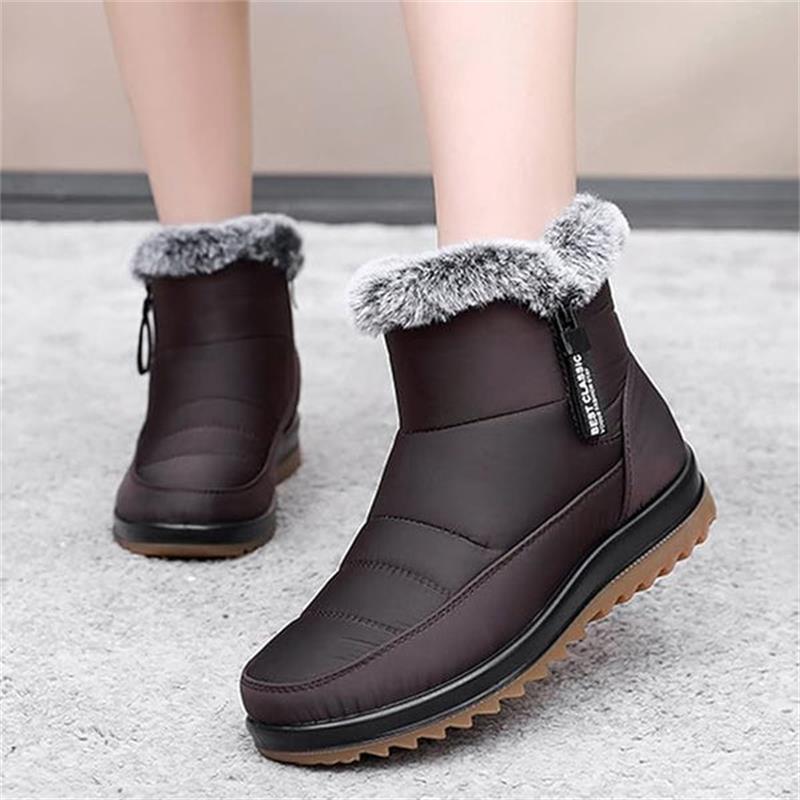 Winter -hostile warm cotton boots of women winter festival