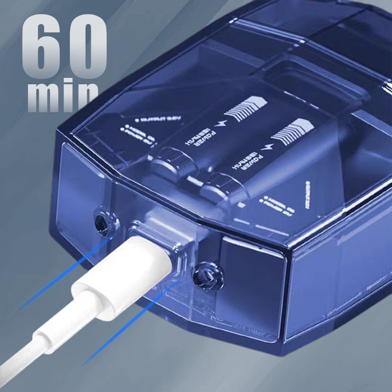 💥Limited Time Sale 49% OFF💥 Transparent Mini Electric Shaver with Low Noise - The best gift for men!