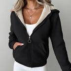 🔥Women's Lined Zip-Up Hoodies