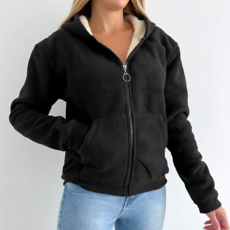 🔥Women's Lined Zip-Up Hoodies