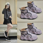 Warm Thick Bottom High-Top Sports Shoes