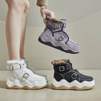 Warm Thick Bottom High-Top Sports Shoes
