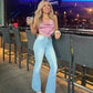 🎅Xmas Sales - 50% OFF🎄Ultra High Rise Stretch Flare Jean