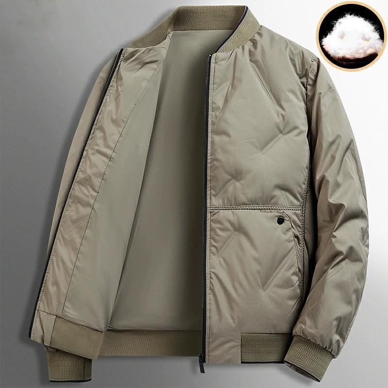 ❄️Winter Specials❄️Men's Ultra-Light Short Baseball Collar Down Jacket