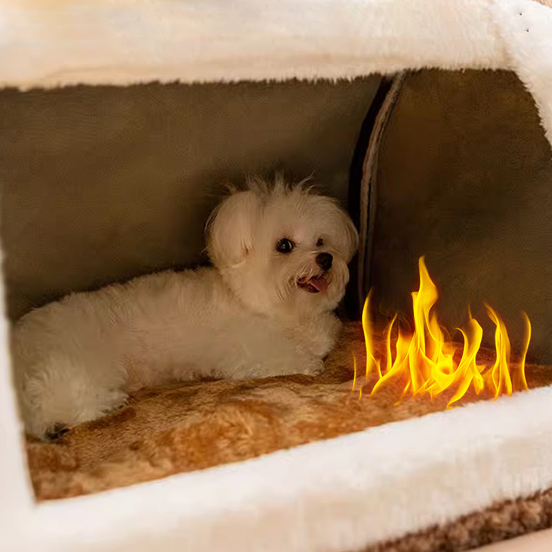 🐱🐶Spacious Insulated Soft and Breathable Cat and Dog House