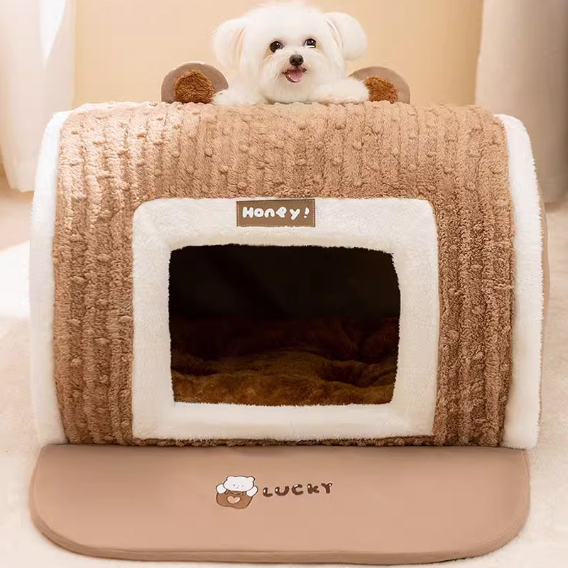 🐱🐶Spacious Insulated Soft and Breathable Cat and Dog House